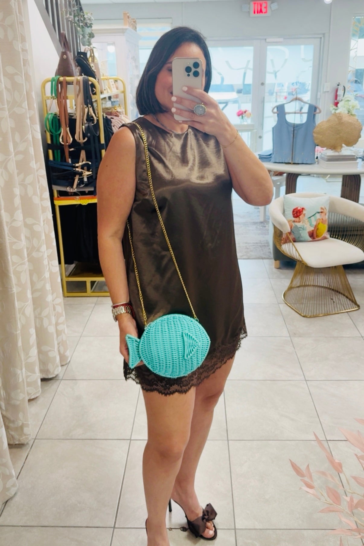Relaxed Cocoa Dress
