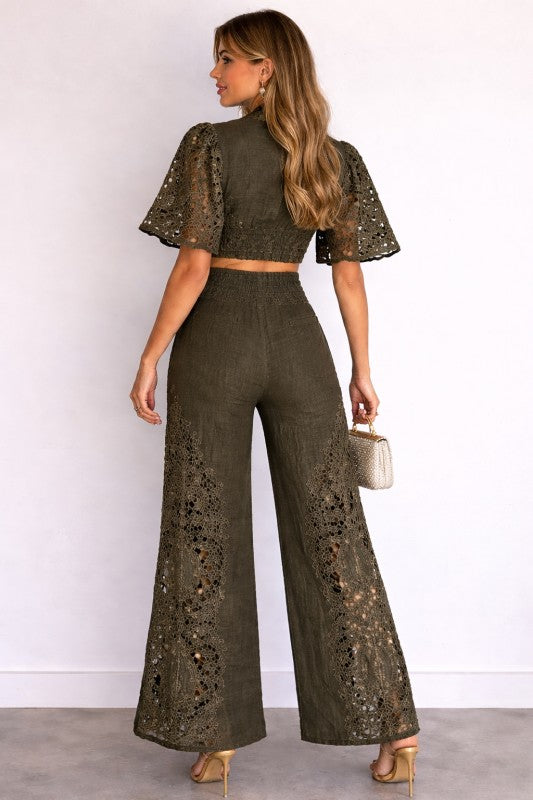 Elegance in Olive Set
