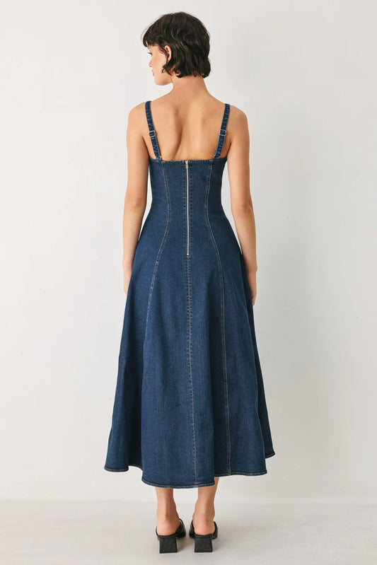 Denim vibes dress