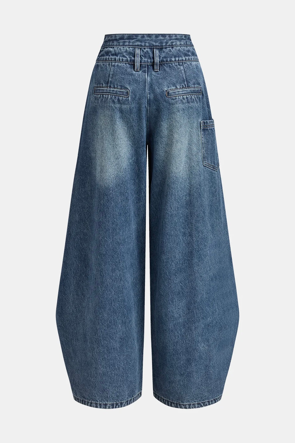 Crisscross Barrel Jean