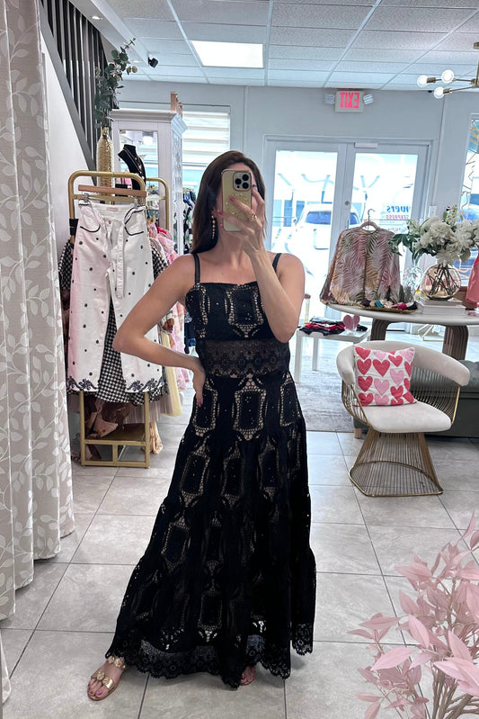 Romantic Bohemian Lace Set