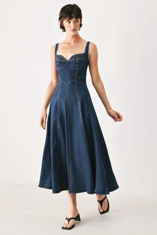 Denim vibes dress