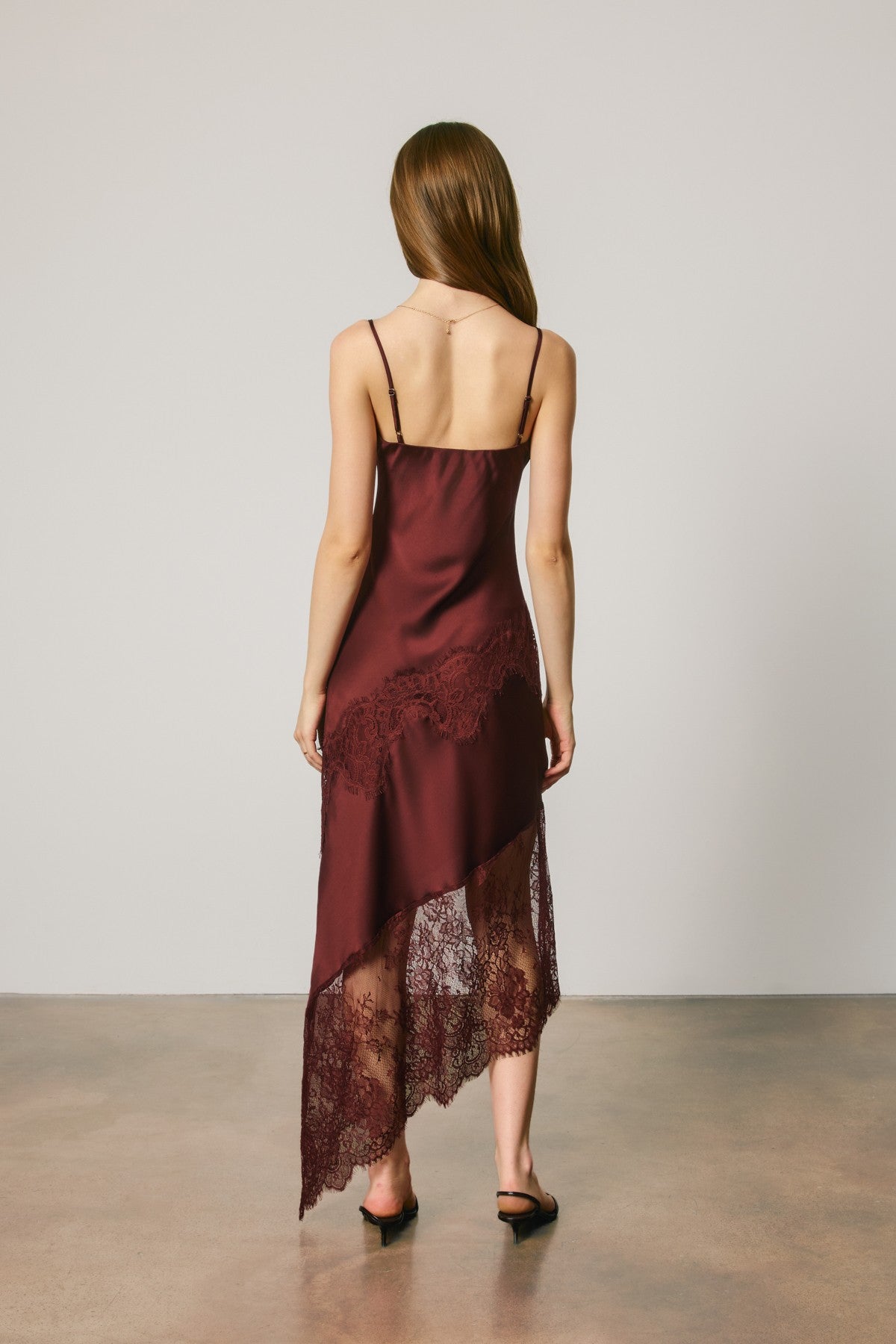 Romantic Wine Dress