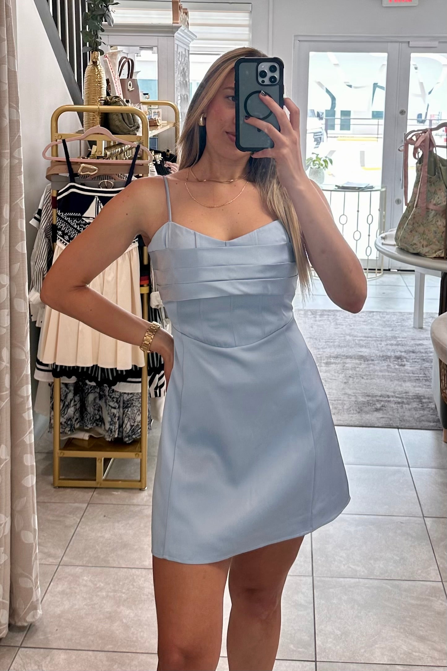Blue Harvest Dress