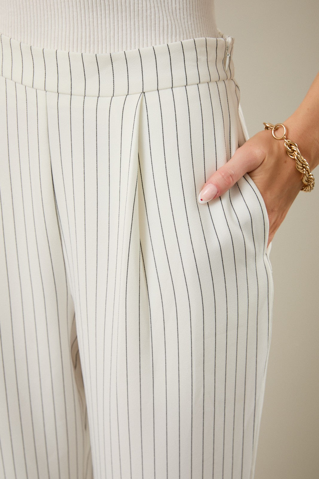 Stripe trouser pant