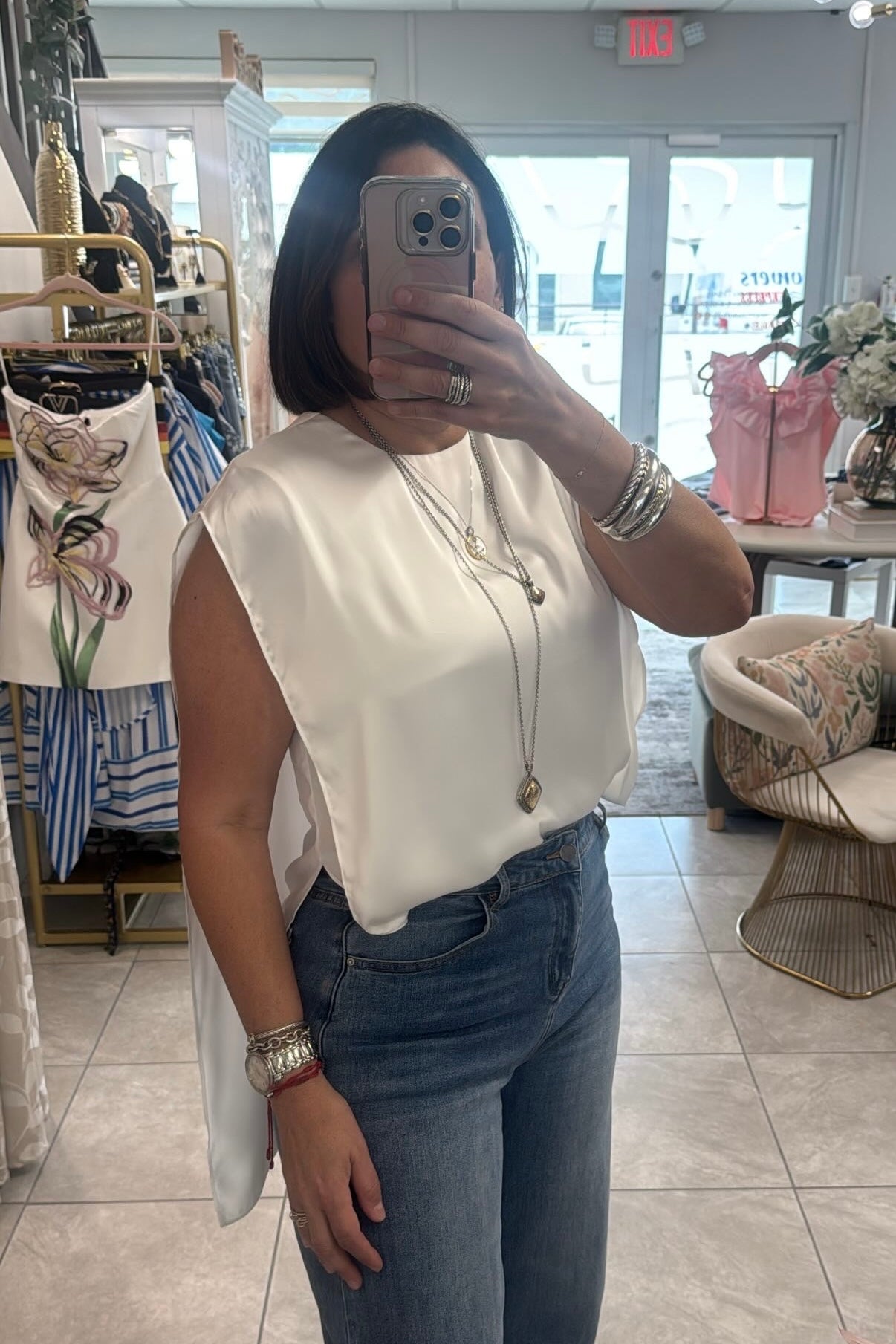 Timeless Satin Top