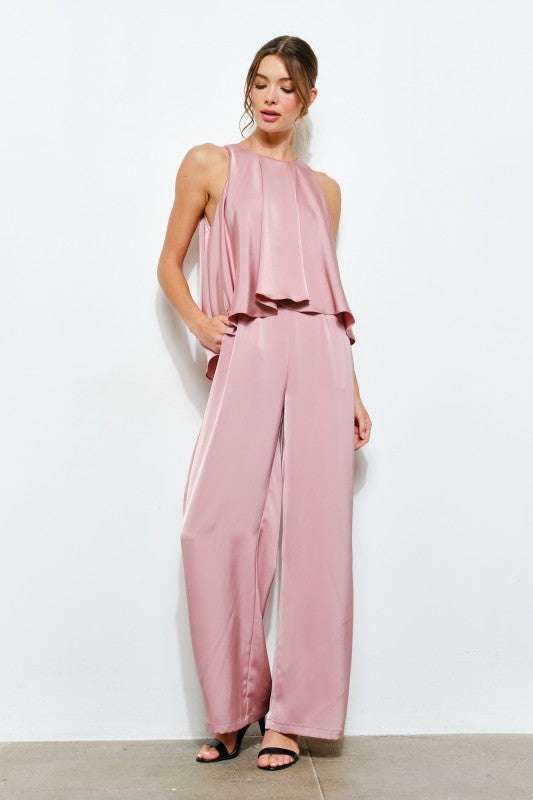 Satin flowy Jumpsuit
