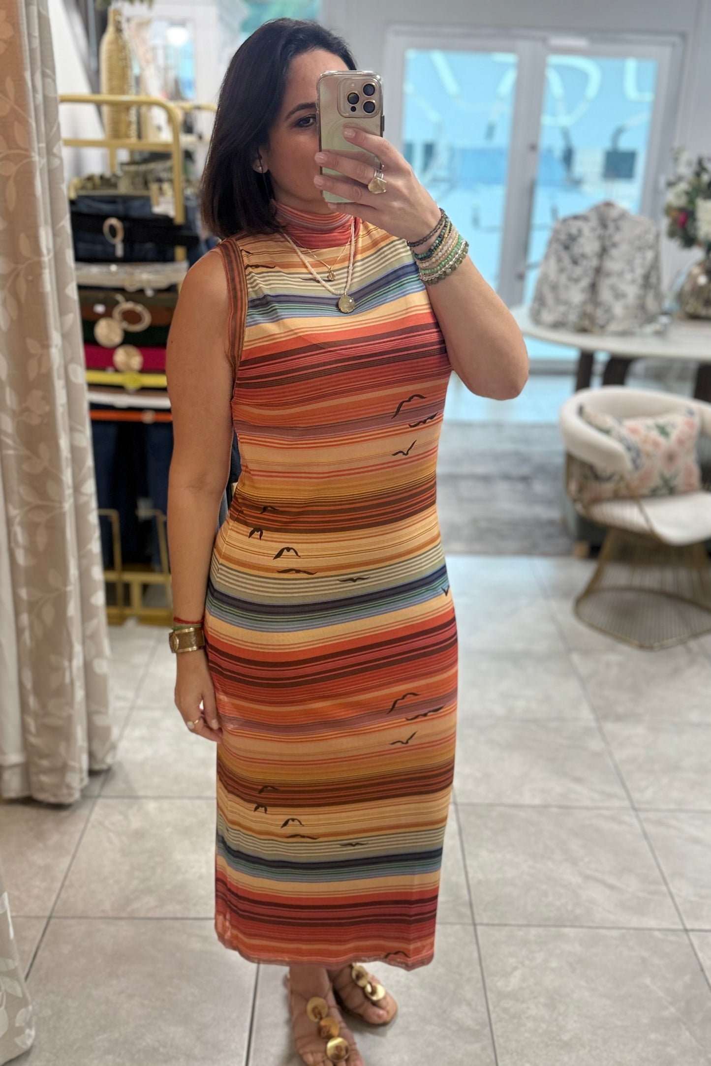 Arpoador Mesh Dress