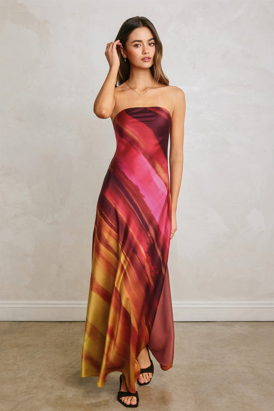 Golden Sunset Dress