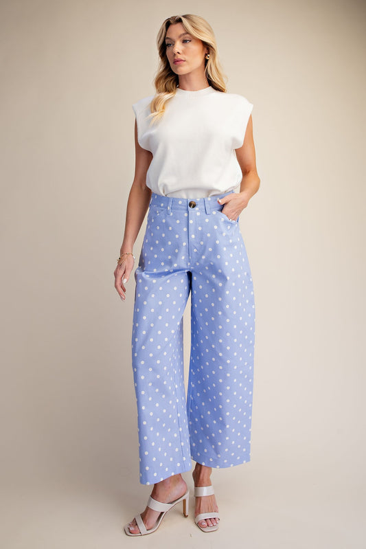 Sky blue Jean