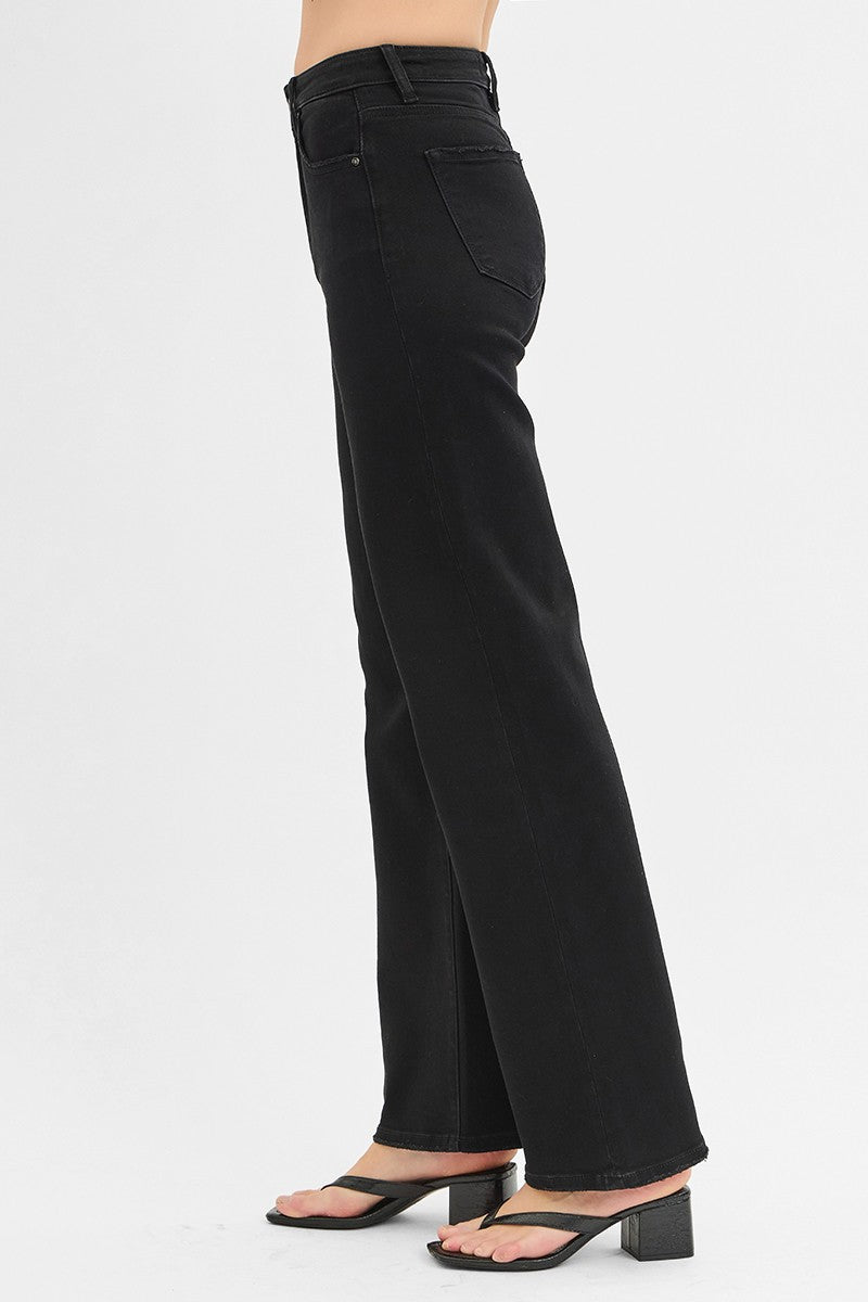 Black wide Jean