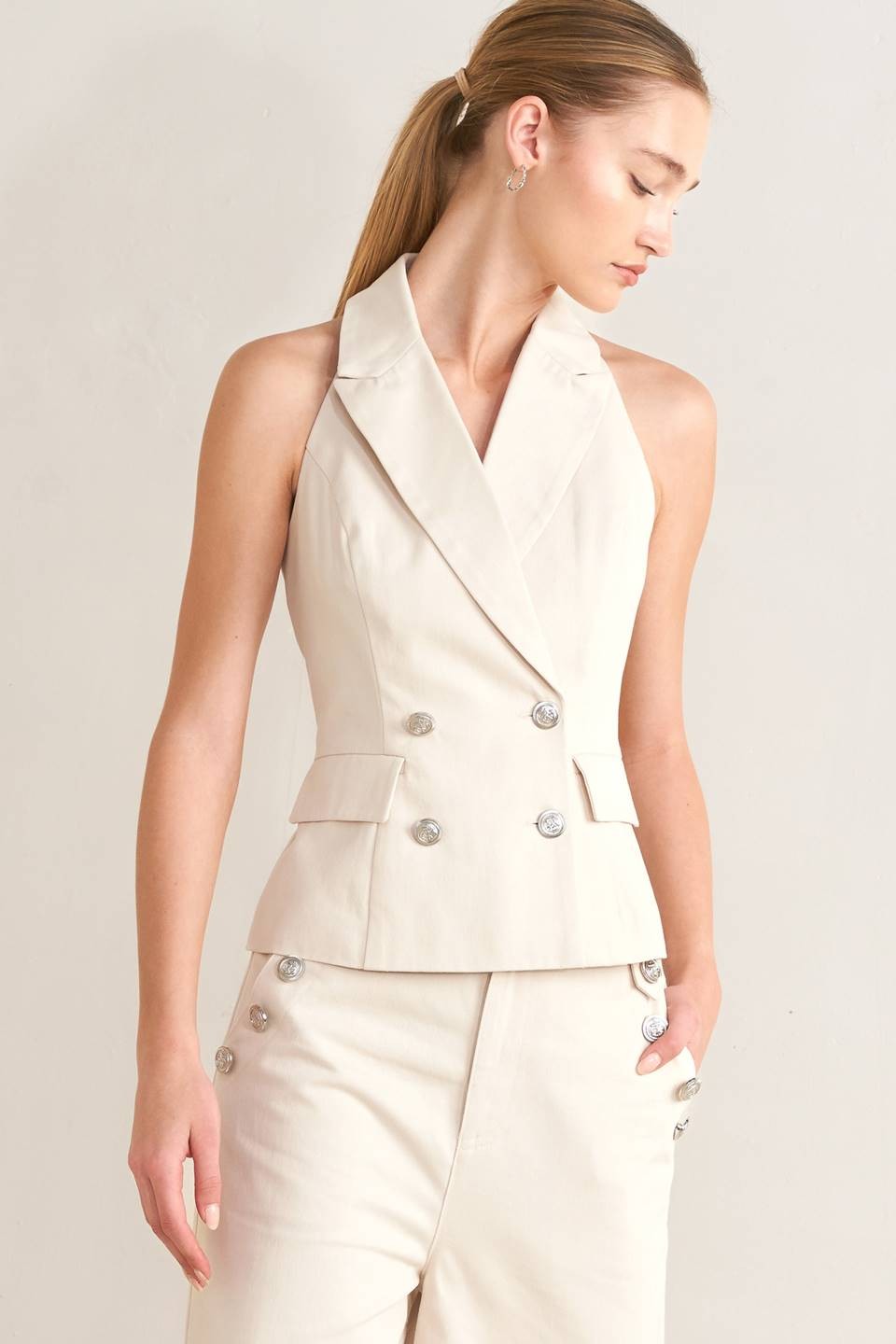 Cream Blazer