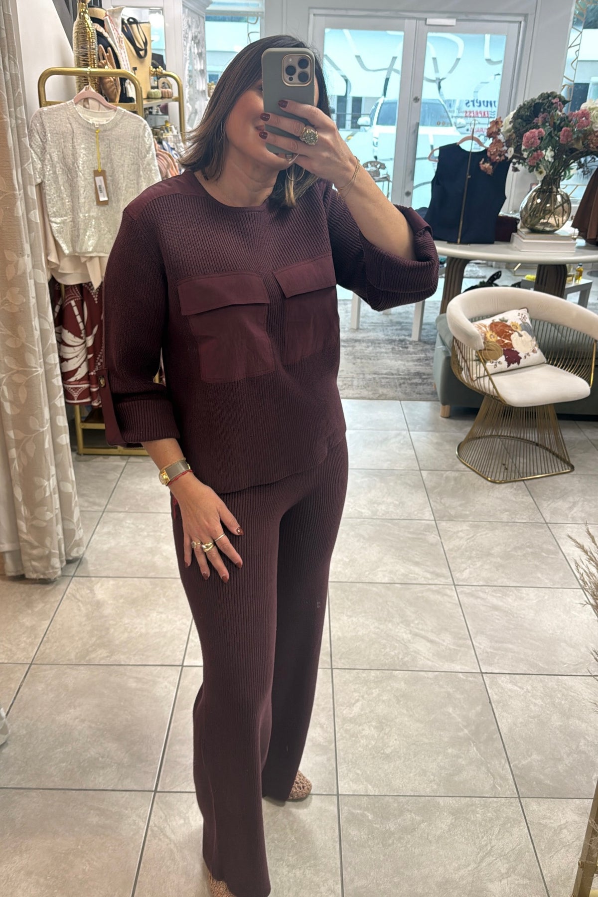 Utilitarian Knit Set