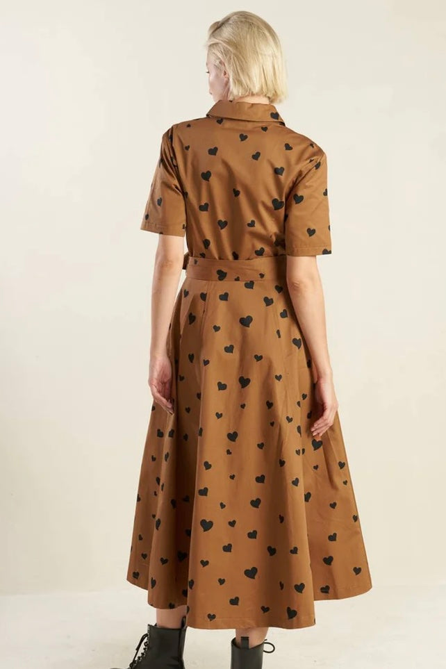 Caramel Heart Dress