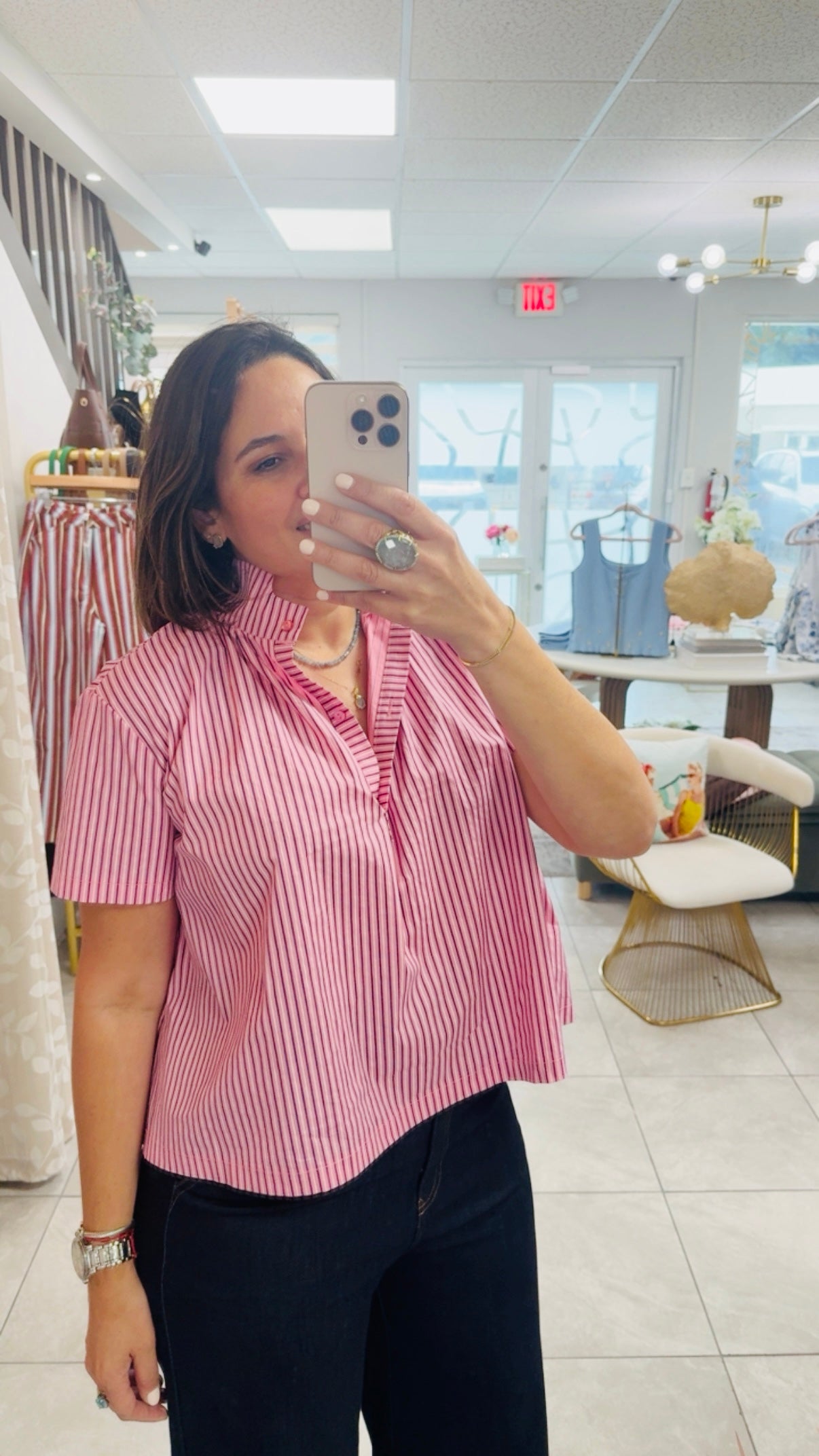 Charming Stripe Top
