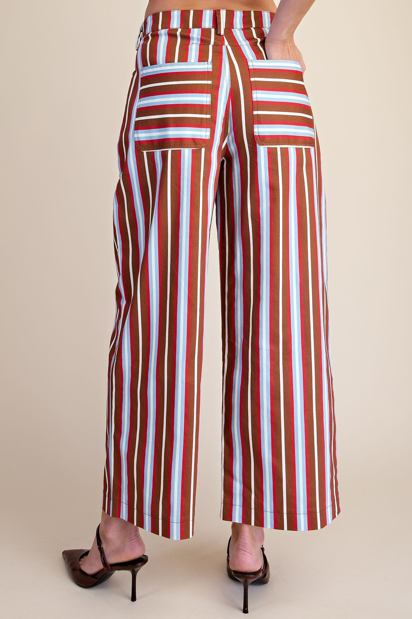 Camel Stripe Jean