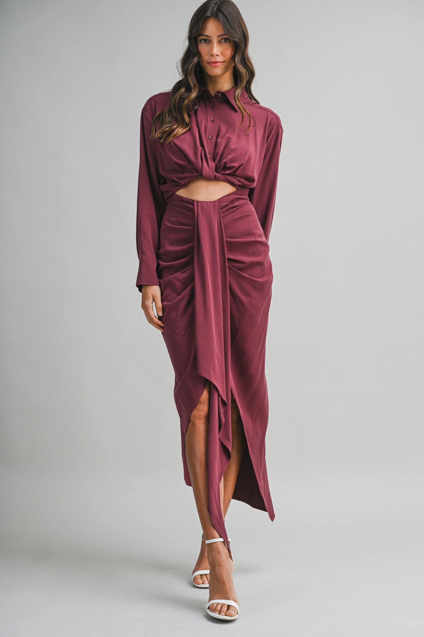 Wine Dress