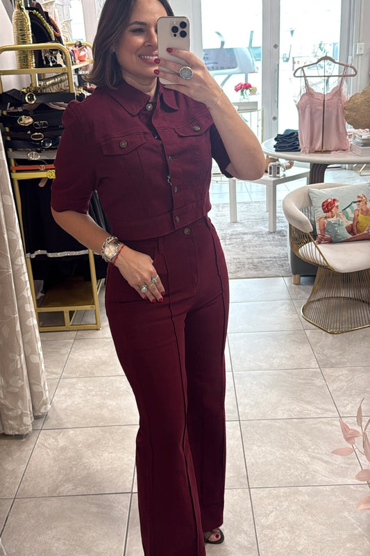 Wineyard chic jacket