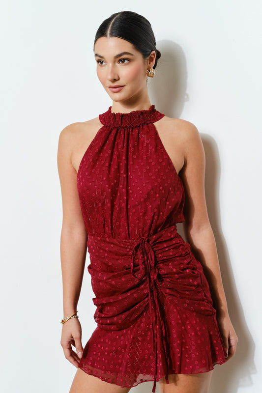 Merlot Dot’s Dress