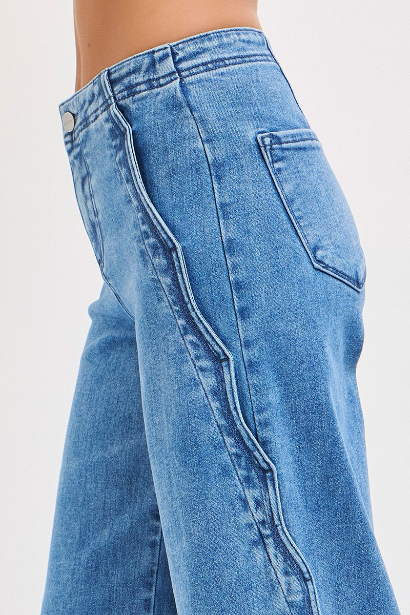 Scalloped edge Jean