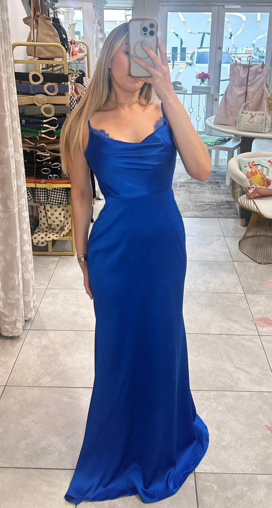 All Eyes on Blue Dress