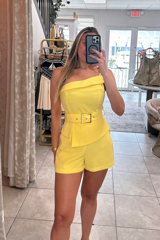 Yellow Romper