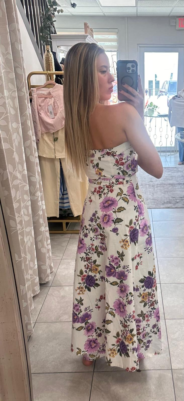 Orchid Denim Top
